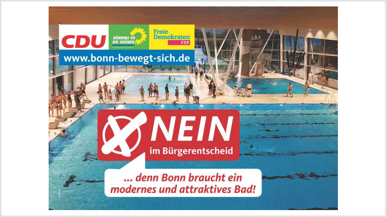 CDU, GRÜNE & FDP mit Kampagnenstart zum Bürgerentscheid! CDU, GRÜNE & FDP mit Kampagnenstart zum Bürgerentscheid!