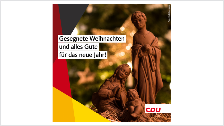 Die Bonner CDU wünscht ein frohes Fest und alles Gute
