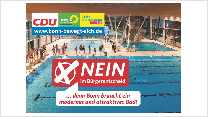 CDU, GRÜNE & FDP mit Kampagnenstart zum Bürgerentscheid!
