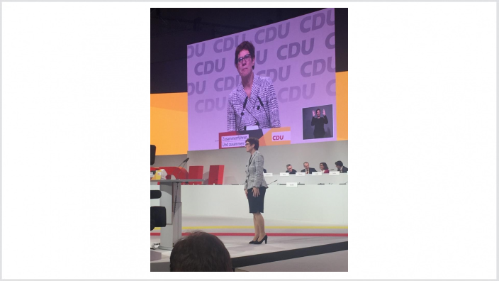 CDU Bonn gratuliert der neuen Parteivorsitzenden Annegret Kramp-Karrenbauer